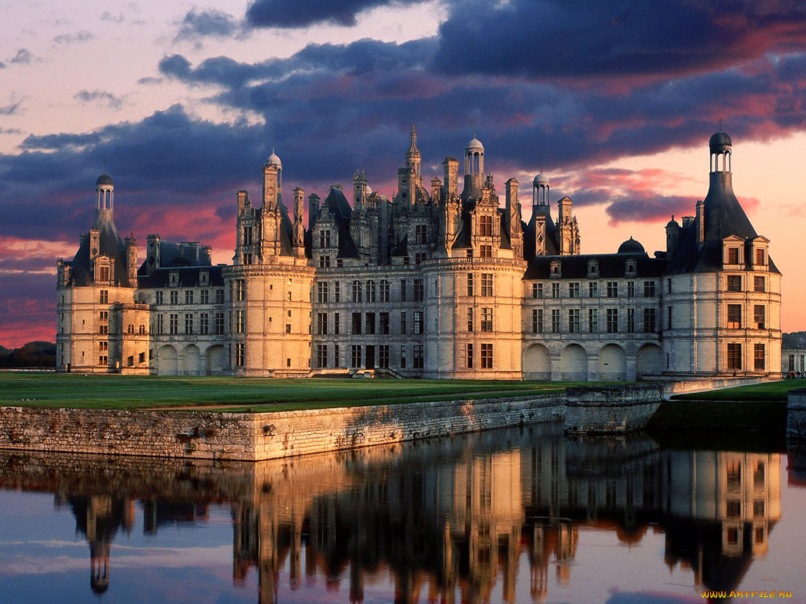 chateau, de, chambord, castle, france, , , , 